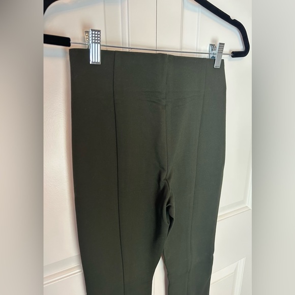 RW&CO High Rise Green Pinched Seam Legging Pants - Picture 2 of 8